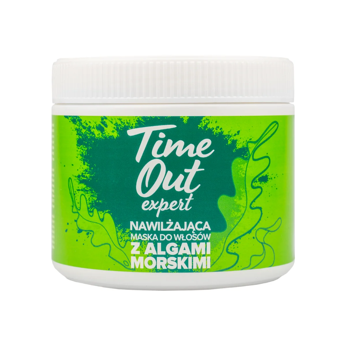 Time Out, maska do włosów nawilżająca z algami, 500 g