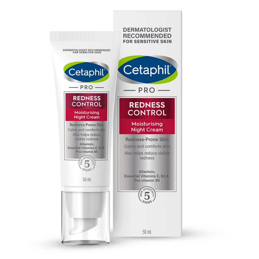 Cetaphil PRO Redness Control krem nawilżający na noc, 50 ml