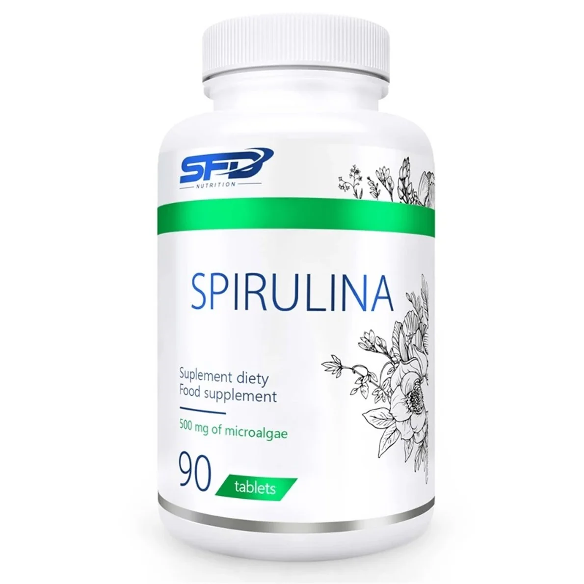 SFD Adapto Spirulina, 90 szt.