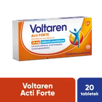 Voltaren Acti Forte, 25 mg, 20 tabletek powlekanych