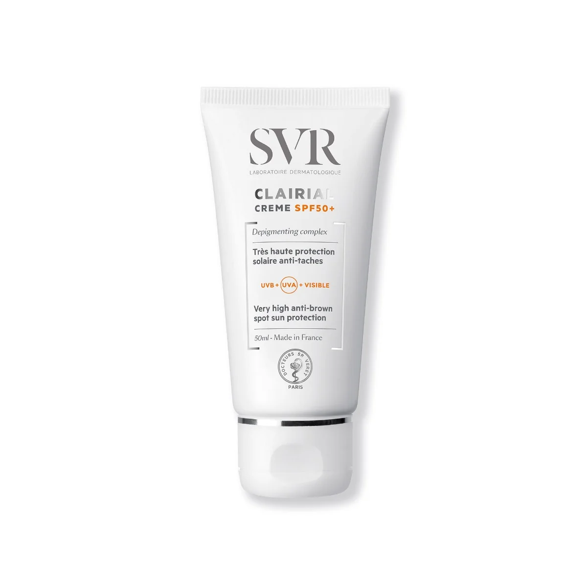 SVR Clairial Creme, krem ochronny na przebarwienia, SPF50, 50 ml