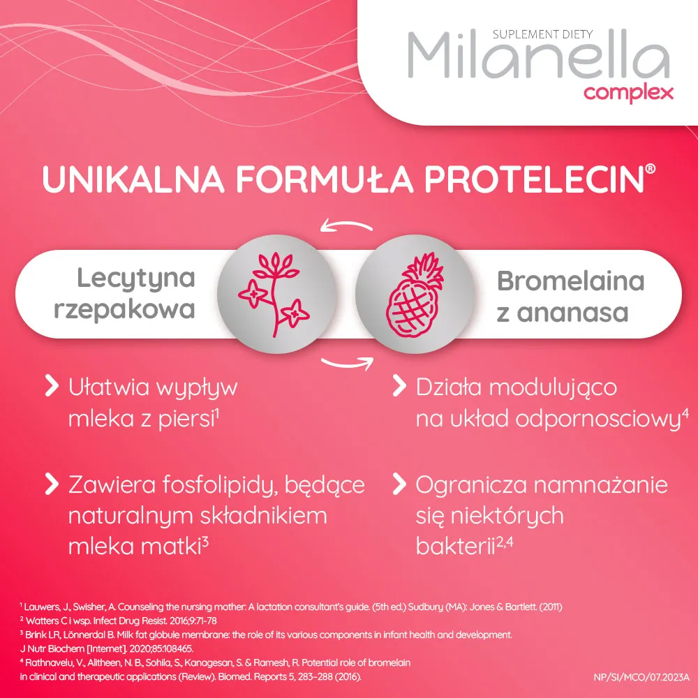 Milanella Complex suplement diety, 30 kapsułek 