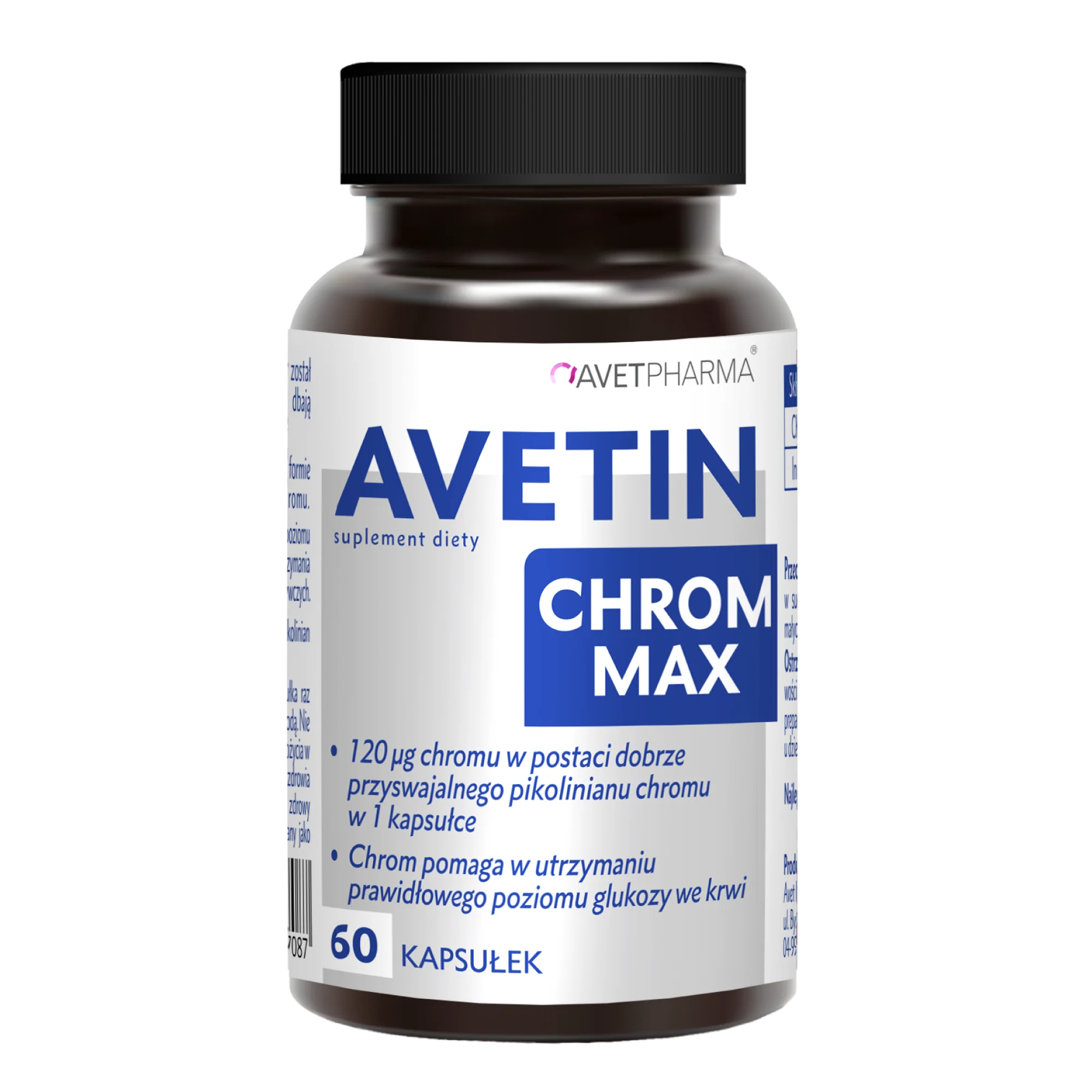 Avetin Chrom Max, 60 kapsułek