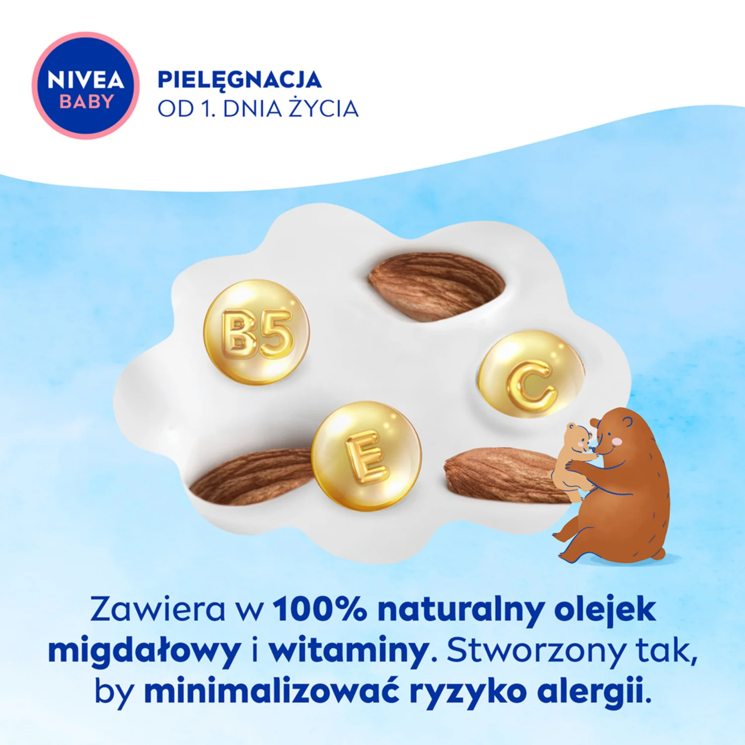 Nivea Baby krem do pielęgnacji, 200 ml