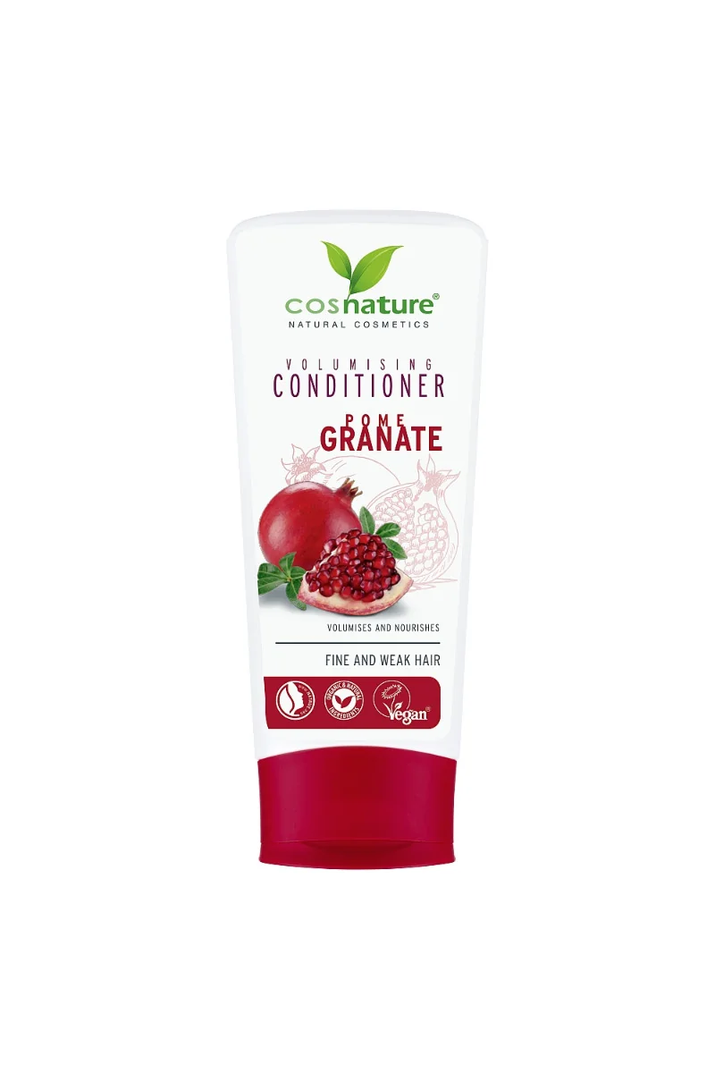 Cosnature, naturalna odżywka zwiększająca objętość włosów z owocem granatu, 200 ml