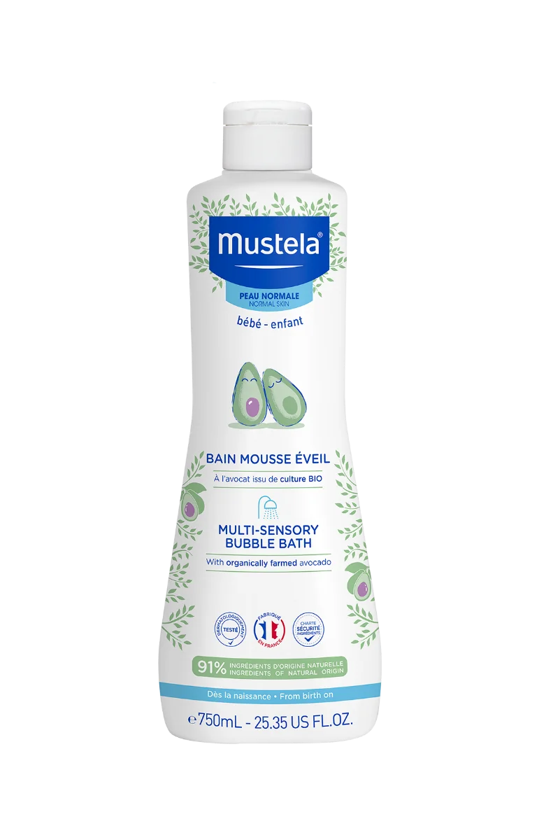 Mustela Bebe-Enfant Bąbelkowa Kąpiel, płyn do kąpieli, 750 ml