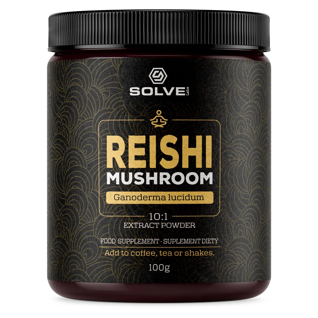 Solve Labs Reishi, lakownica żółtawa ekstrakt 10:1, 100 g