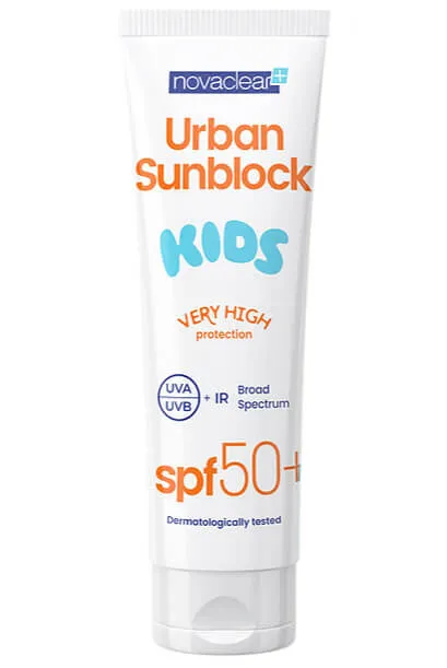Novaclear Urban Sunblock dla Dzieci, krem dla dzieci, 125 ml