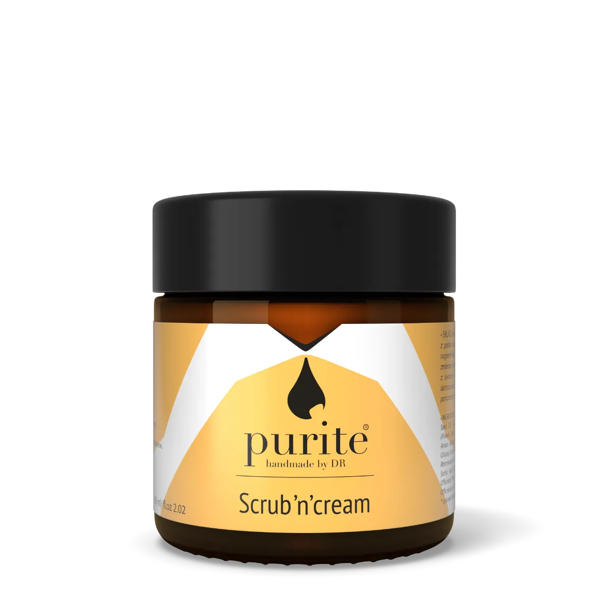 Purite Scrub’n’cream oczyszczający peeling-krem do twarzy, 60 ml