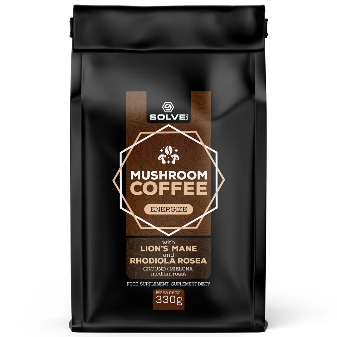 Solve Labs Mushroom Coffee Lion's Mane + Rhodiola Rosea, 340 g