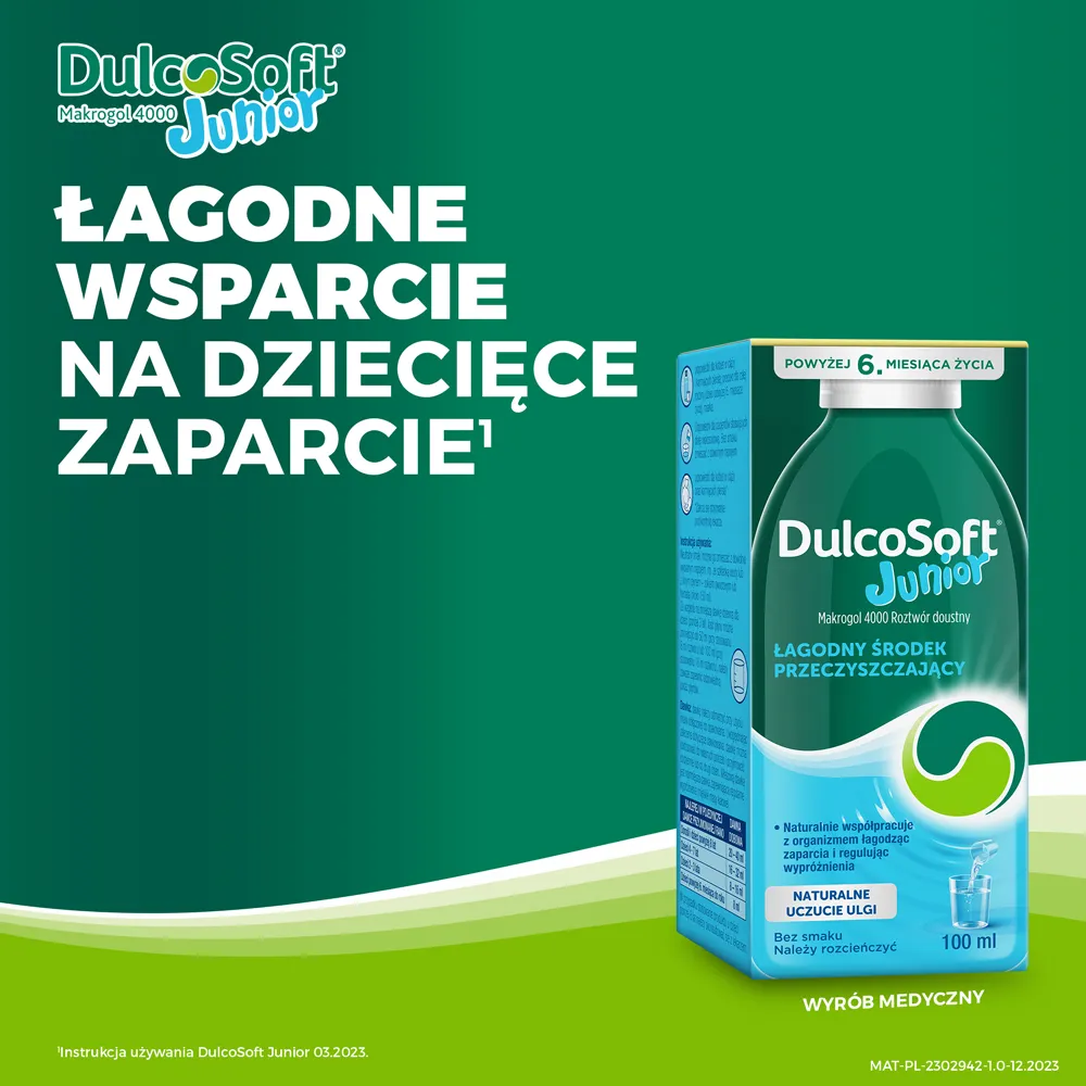 Dulcosoft Junior, smak neutralny, 100 ml 