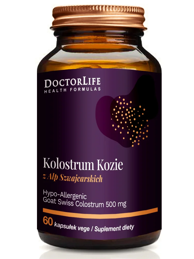 Doctor Life Kolostrum kozie z Alp Szwajcarskich, 60 kapsułek