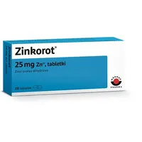 Zinkorot, 25 mg, 20 tabletek