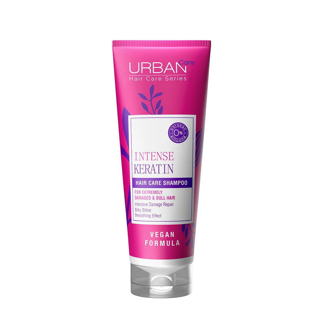 Urban Care Intense Keratin, regenerujący szampon do włosów, 250 ml