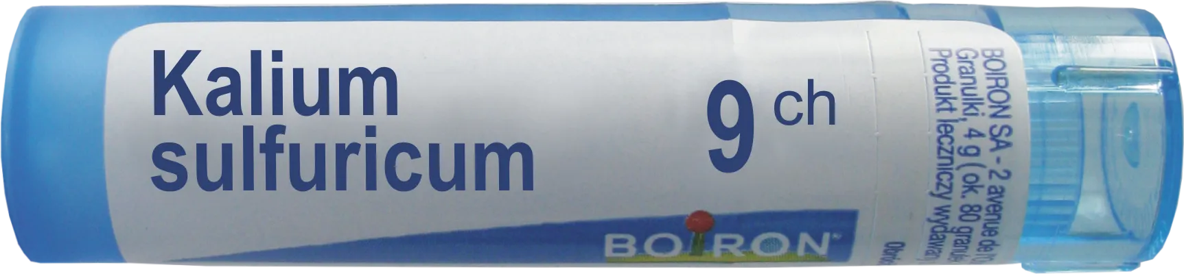 Boiron Kalium sulfuricum 9 CH, granulki, 4 g