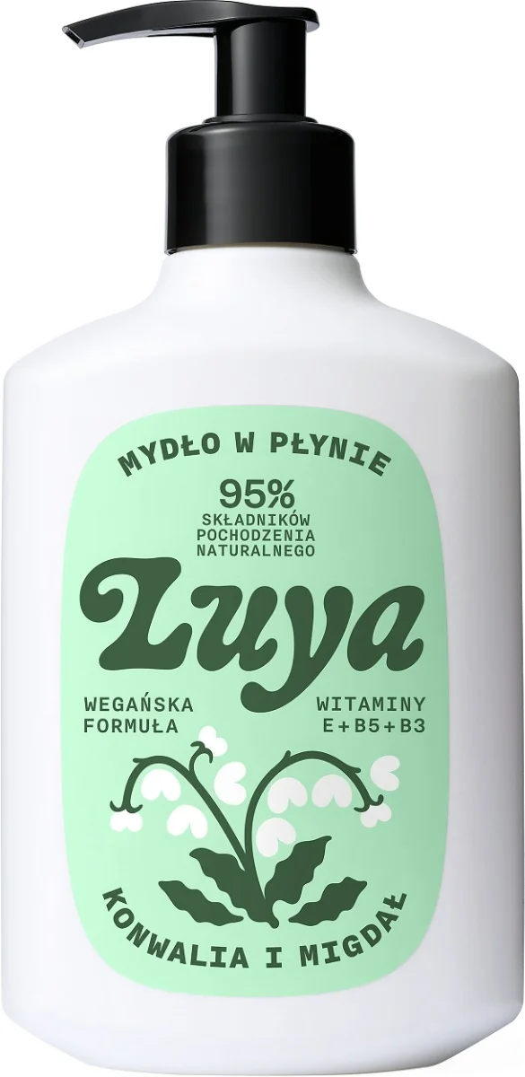 Luya, mydło do rąk w płynie Konwalia i Migdał, 400 ml