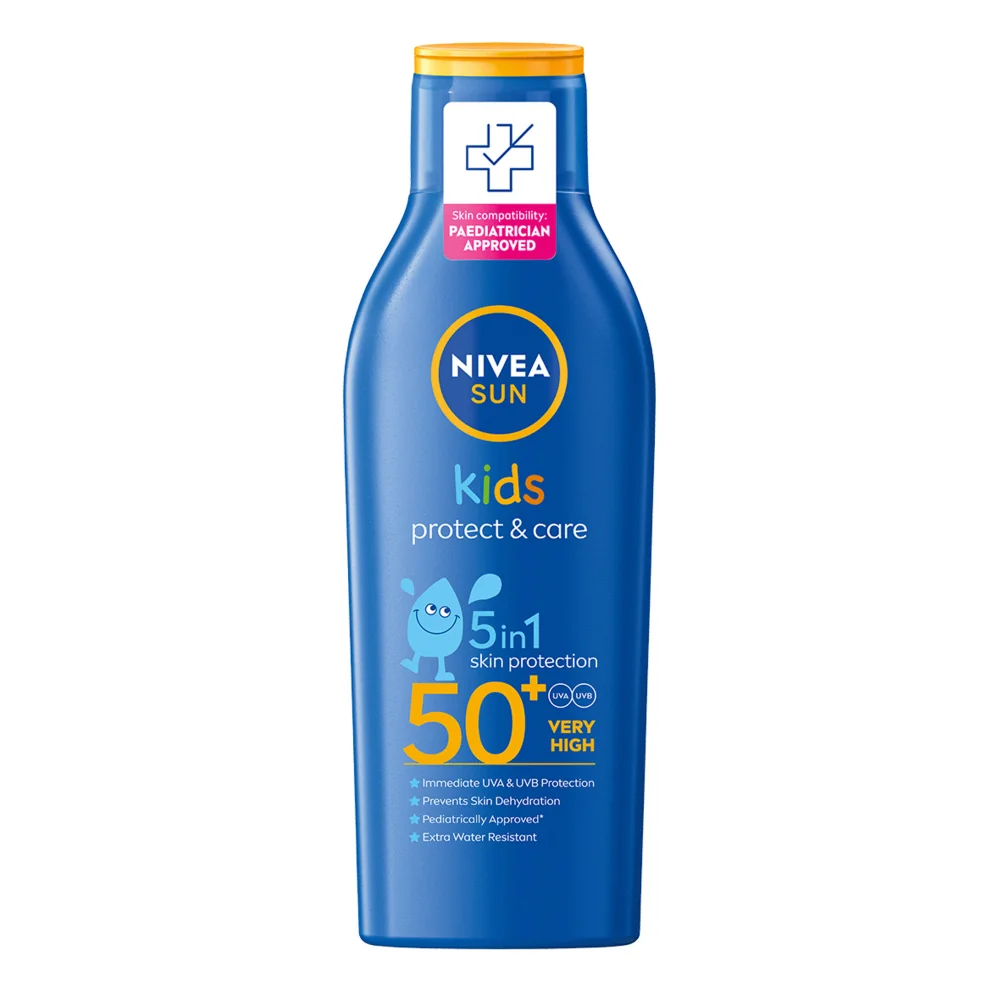 Nivea SUN Kids Protect&Play, Balsam ochronny na słońce SPF 50+, 200 ml