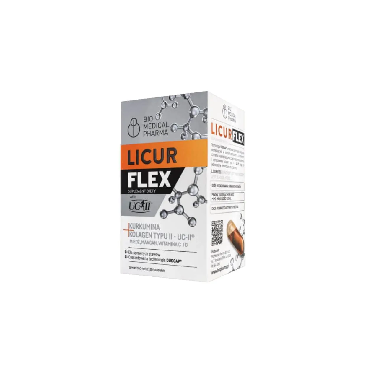 Licur Flex, suplement diety, 30 kapsułek