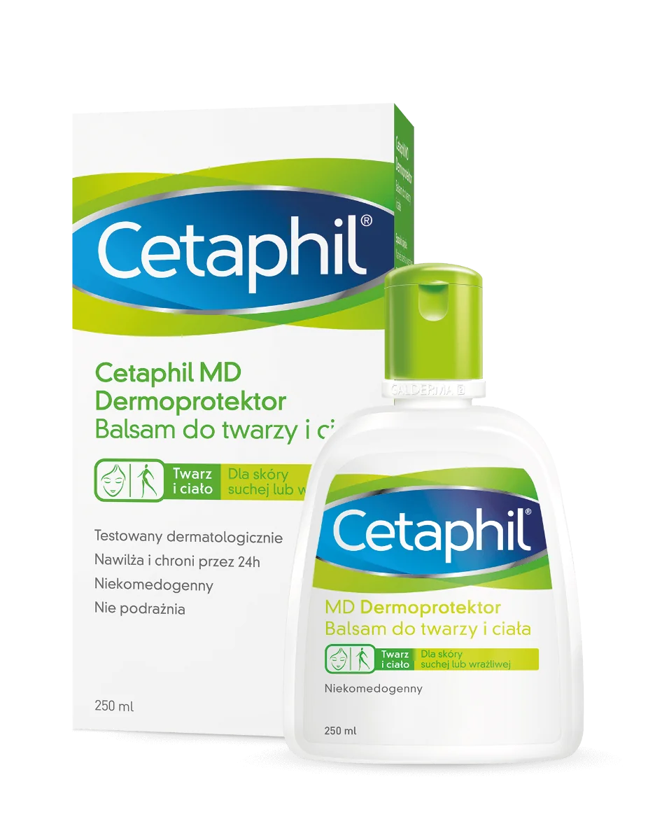 Cetaphil MD Dermoprotektor, balsam do twarzy i ciała, 250 ml