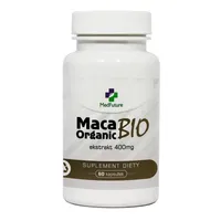 Maca Organic BIO, ekstrakt 400 mg, 60 kapsułek