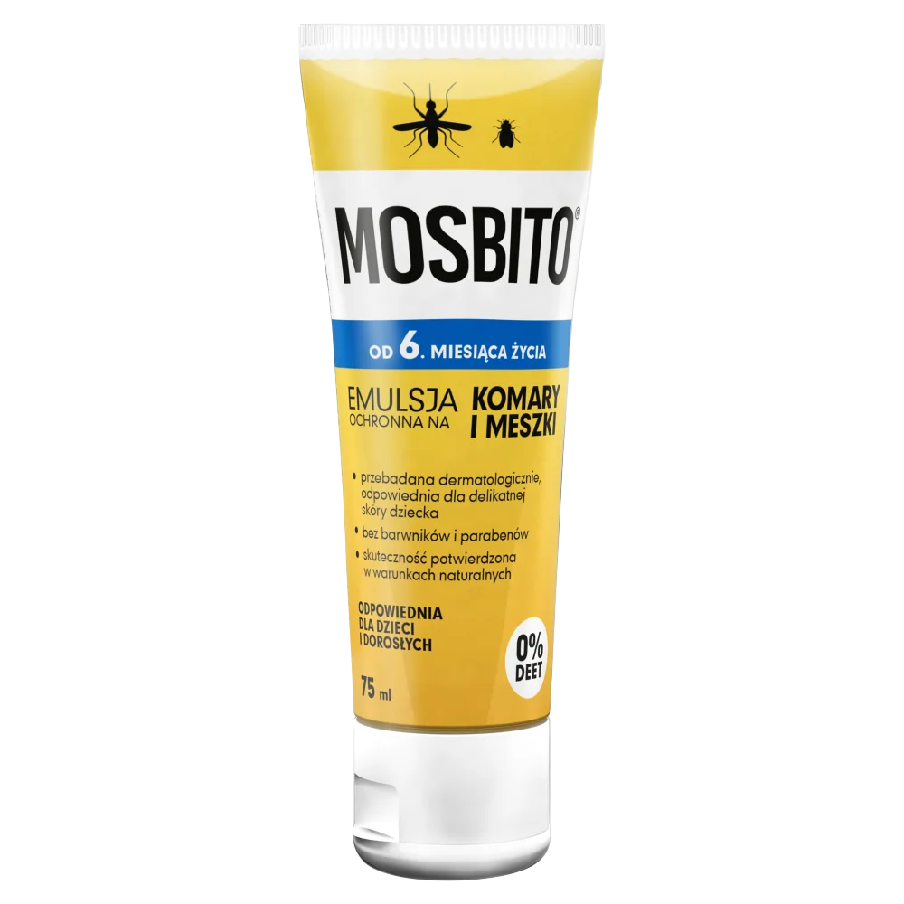 Mosbito Baby, emulsja na komary i meszki, 75 ml