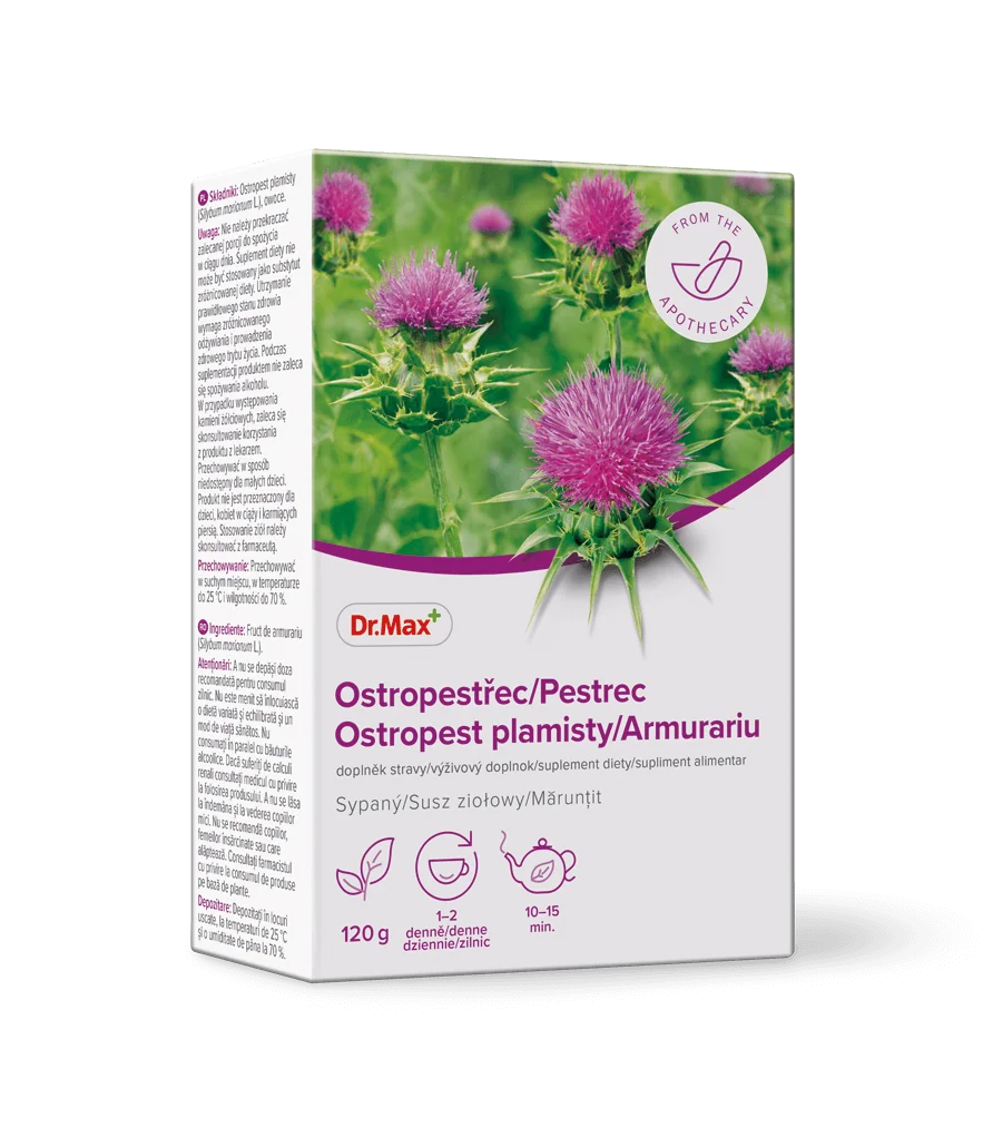 Ostropest plamisty Dr.Max, suplement diety, 120 g