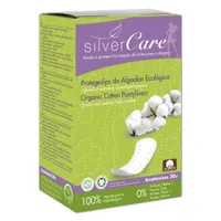 Masmi Silver Care, wkładki higieniczne o anatomicznym kształcie 100% bawełny organicznej, 30 sztuk