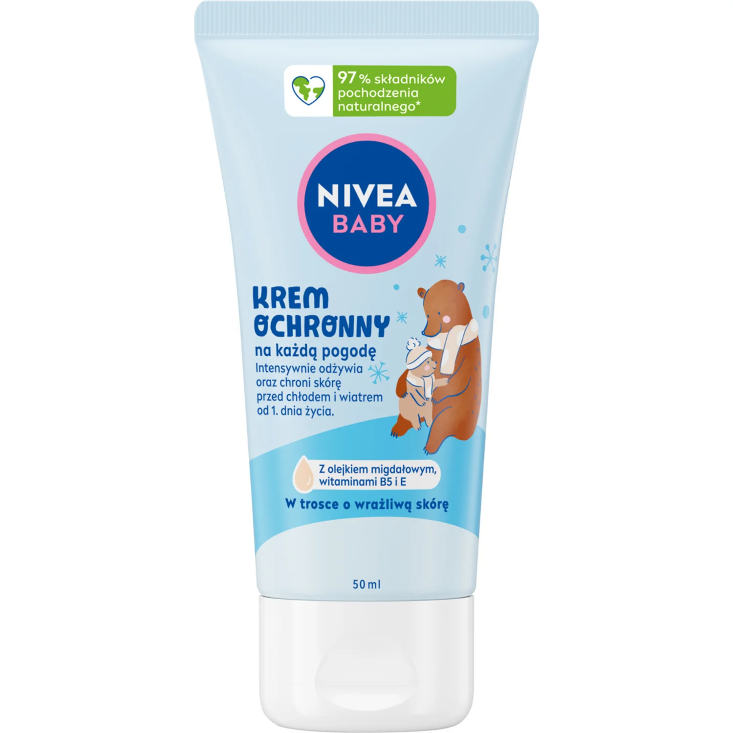 Nivea Baby, krem ochronny na każdą pogodę, 50 ml