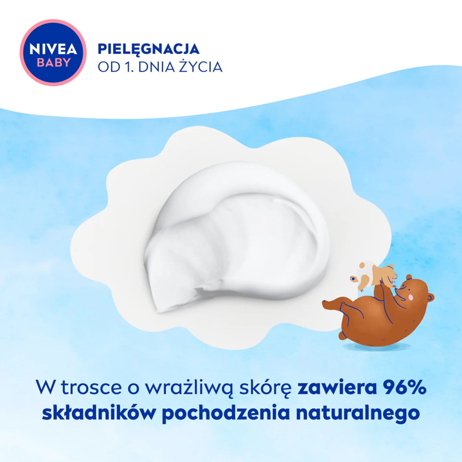 Nivea Baby Mój Pierwszy Krem krem do buzi, rączek i całego ciała, 75 ml