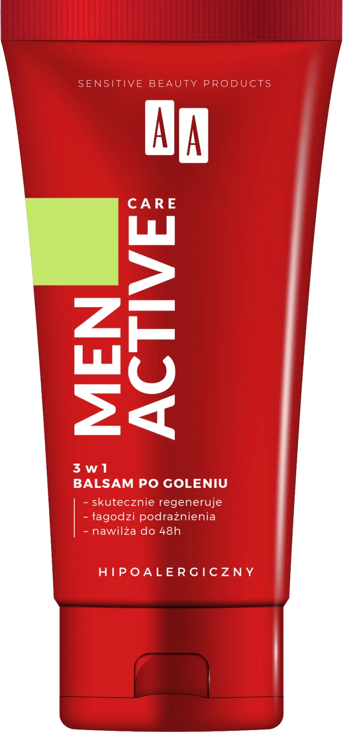 AA MEN Active Care, balsam po goleniu 3w1, 100 ml