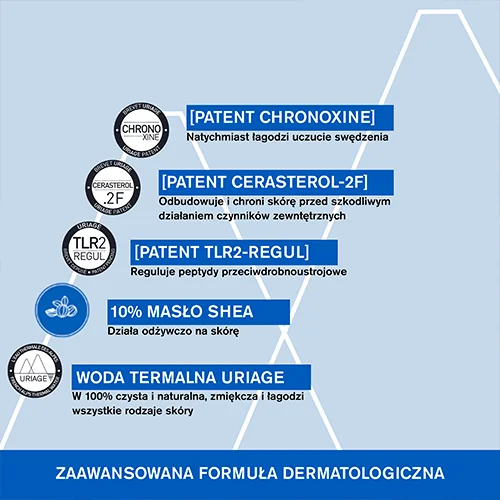 Uriage Xemose krem do skóry bardzo suchej, 400 ml