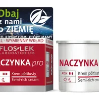 Floslek Naczynka Pro, krem półtłusty - REFILL (wkład wymienny), 50 ml
