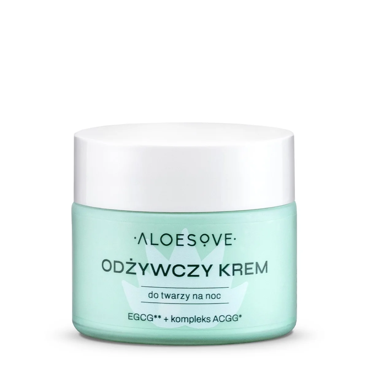 Aloesove, odżywczy krem do twarzy na noc, 50 ml