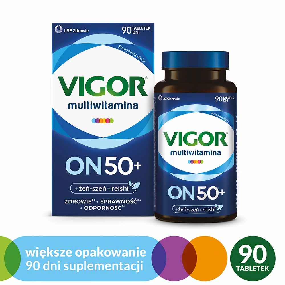 Vigor Multiwitamina ON 50+ 90 tabletek