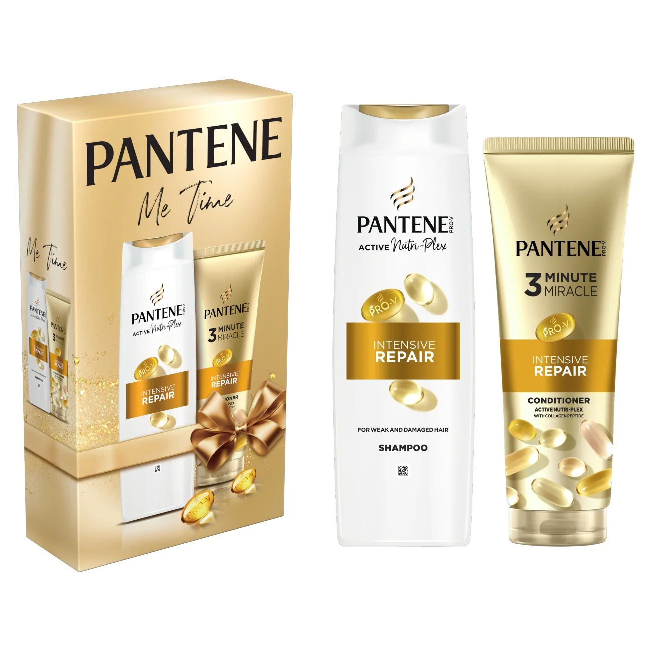 Pantene Pro-V Intensive Repair szampon do włosów, 400 ml + odżywka, 220 ml 