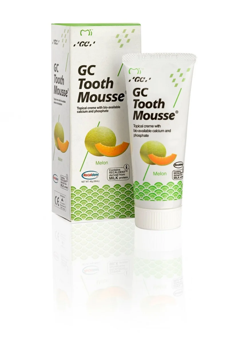 GC Tooth Mousse, Pasta bez fluoru Melon, 35ml