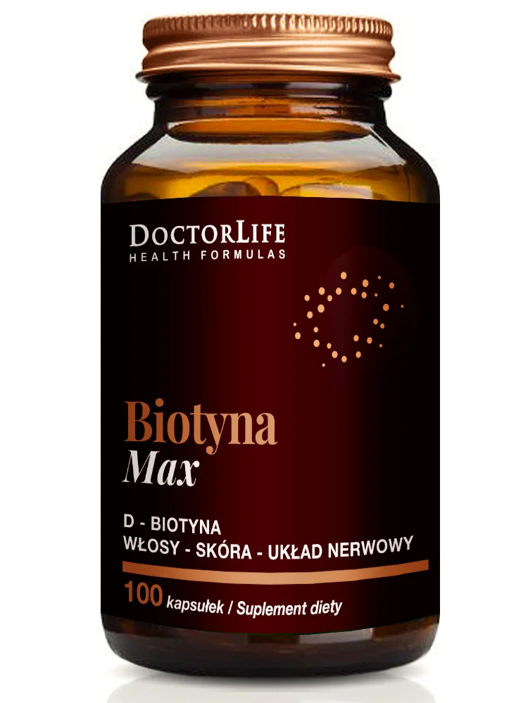 Doctor Life Biotyna Max D-Biotyna 2,5mg, 100 tabletek