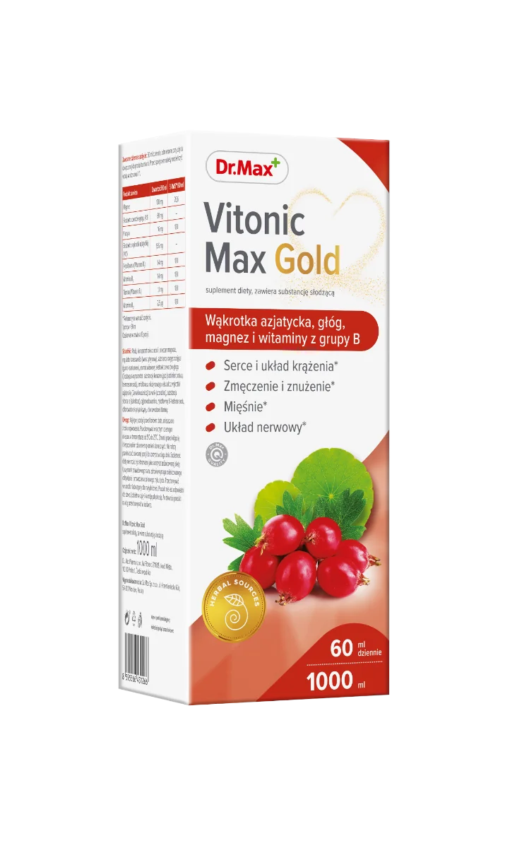 Vitonic Max Gold Dr.Max, suplement diety, 1000 ml