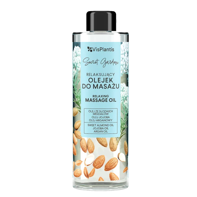 VisPlantis Secret Garden, relaksujący olejek do masażu, 200 ml