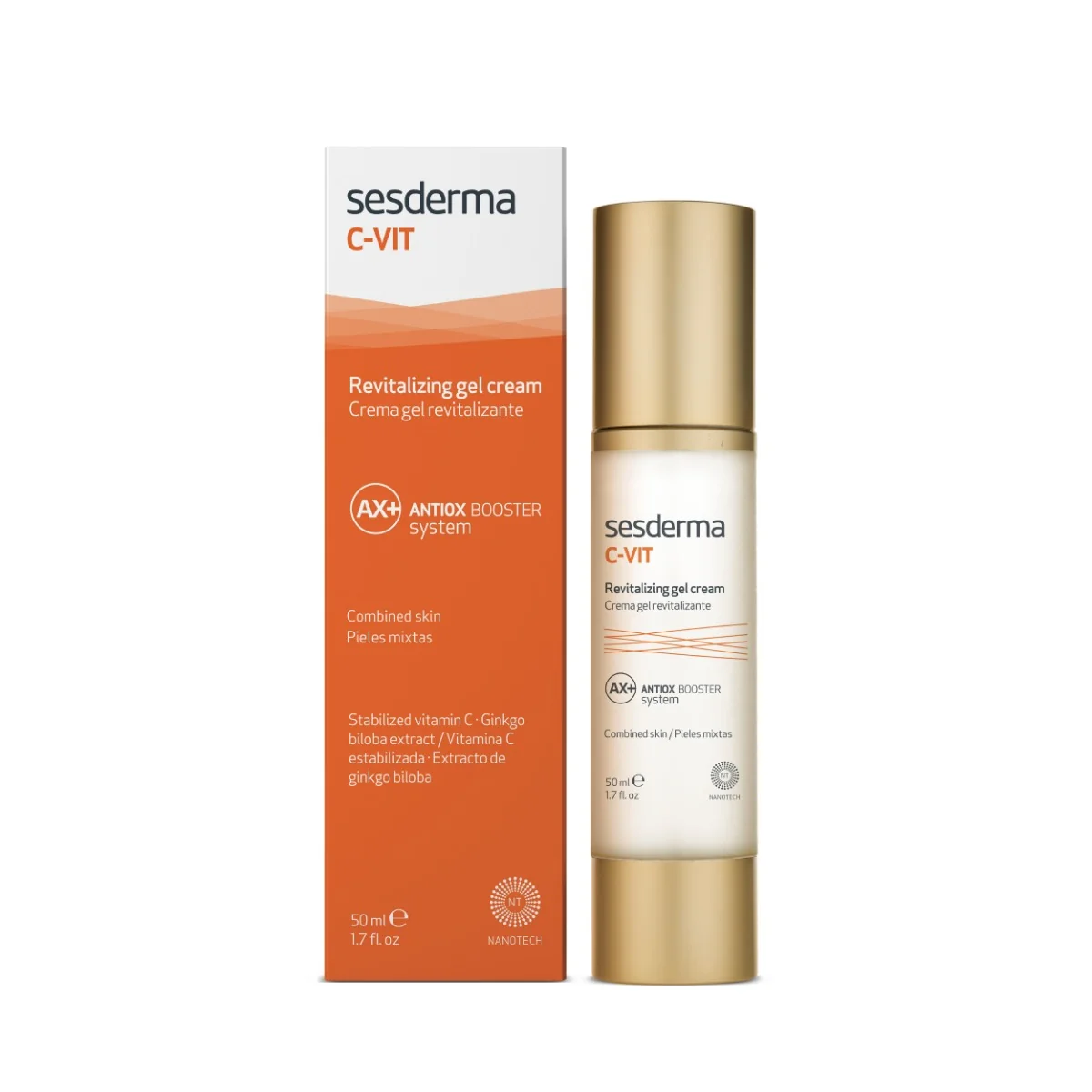 Sesderma C-Vit, krem-żel do twarzy rewitalizujący, 50 ml