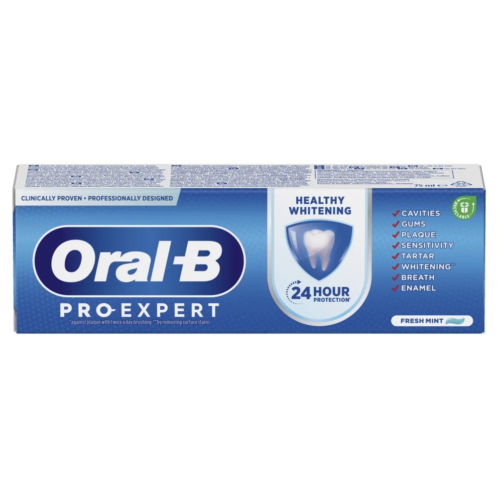 Oral-B Pro-Expert Healthy Whitening pasta do zębów, 75 ml