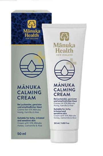 Manuka Health, łagodzący krem z miodem manuka, 50 ml