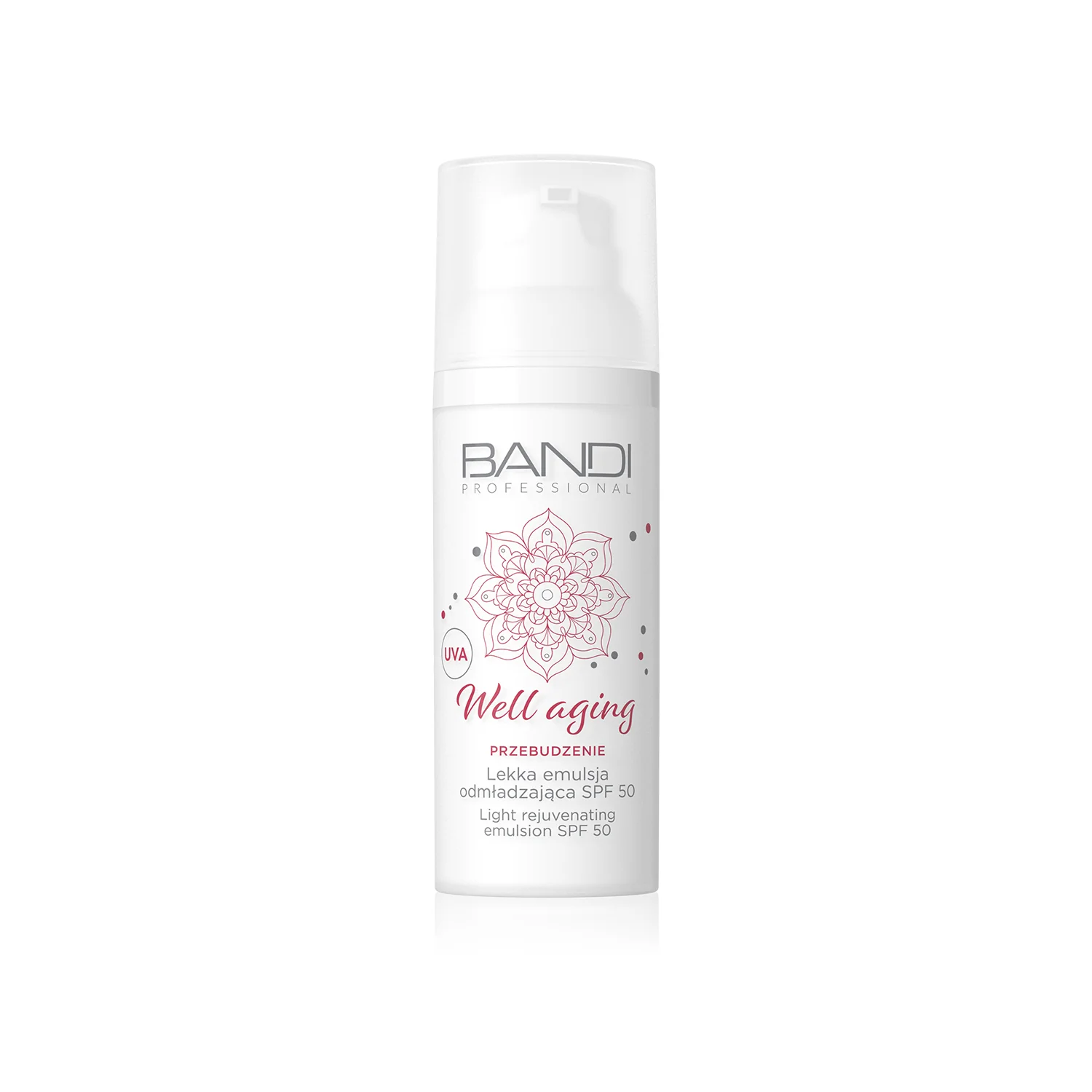 BANDI Well Aging, lekka emulsja odmładzająca SFP 50, 50 ml