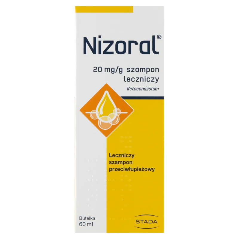 Nizoral, szampon leczniczy, 60 ml 