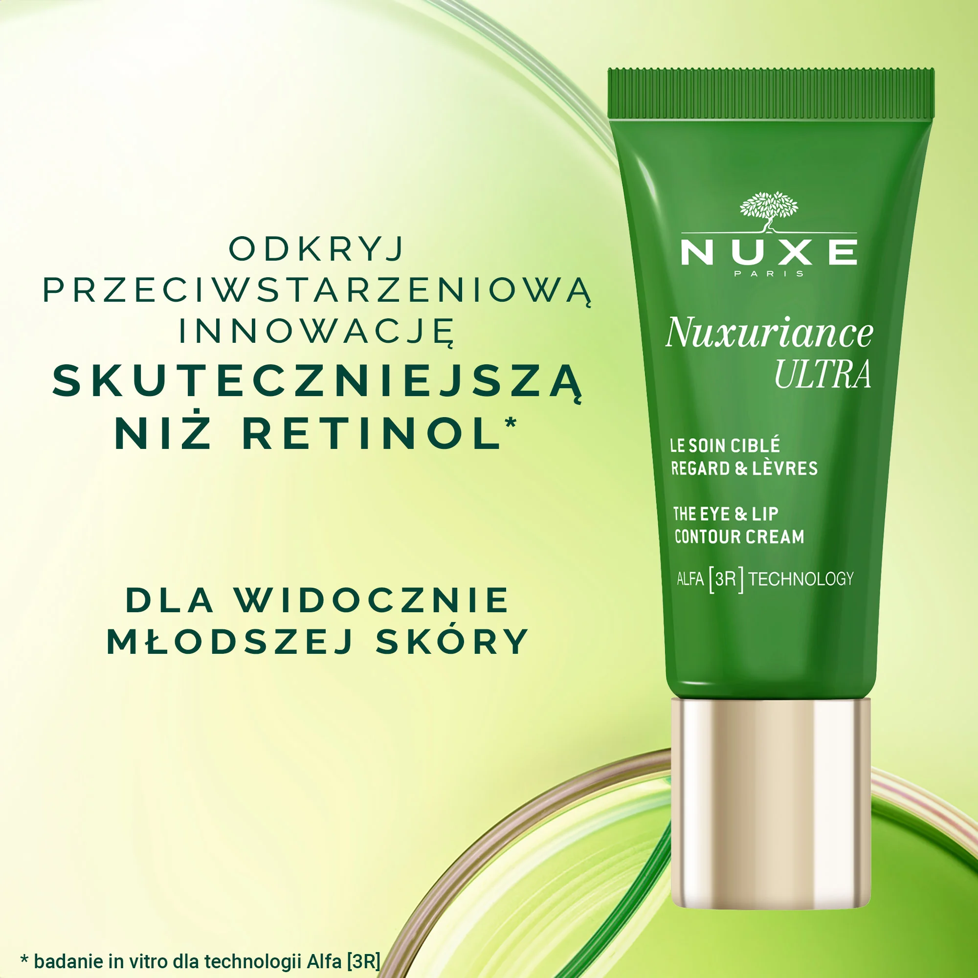 NUXE Nuxariance Ultra krem do okolic oczu i ust, 15 ml