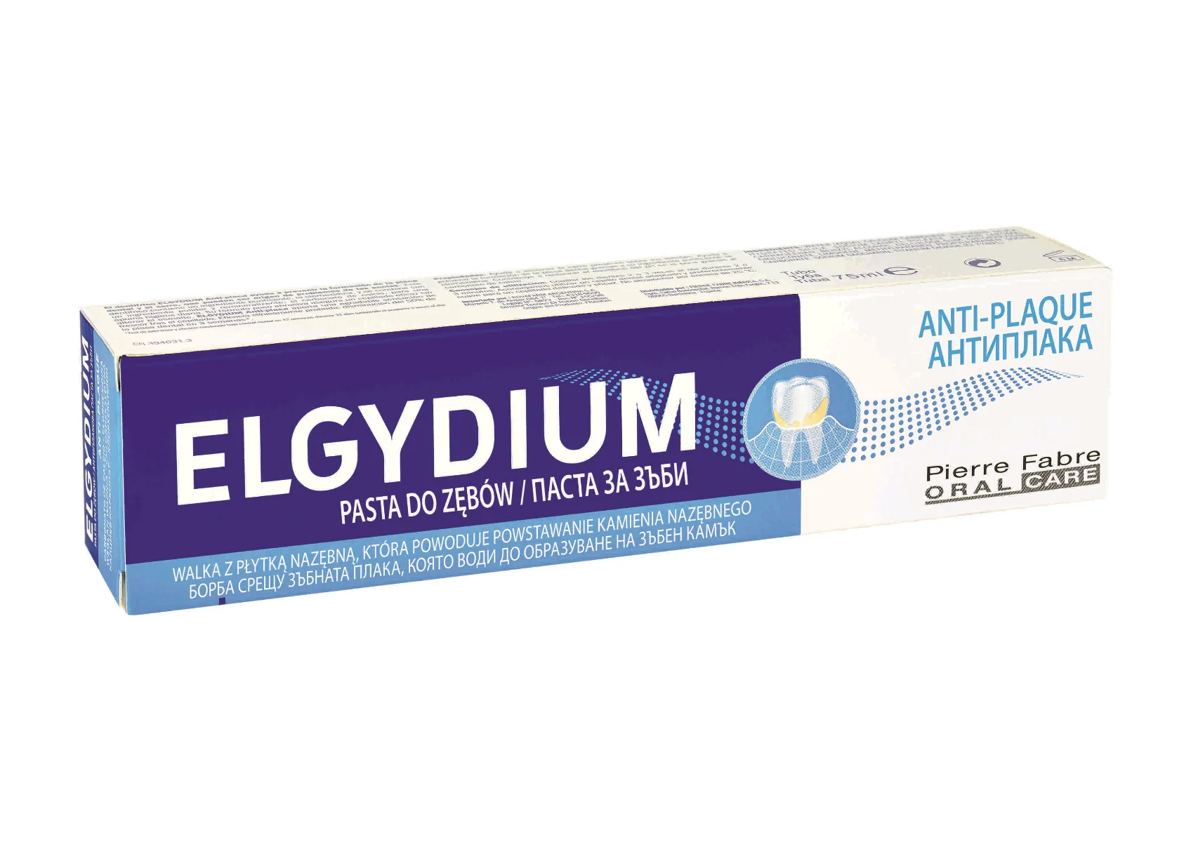 Elgydium Anti-Plaque, pasta do zębów, 75 ml