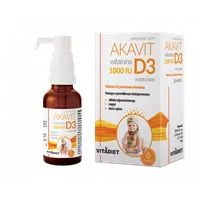 Akavit Witamina D3 1000 IU, suplement diety, 29,4 ml