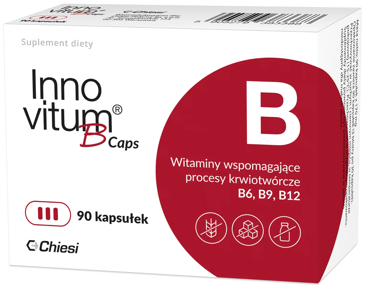 InnovitumB Caps 90 kapsułek