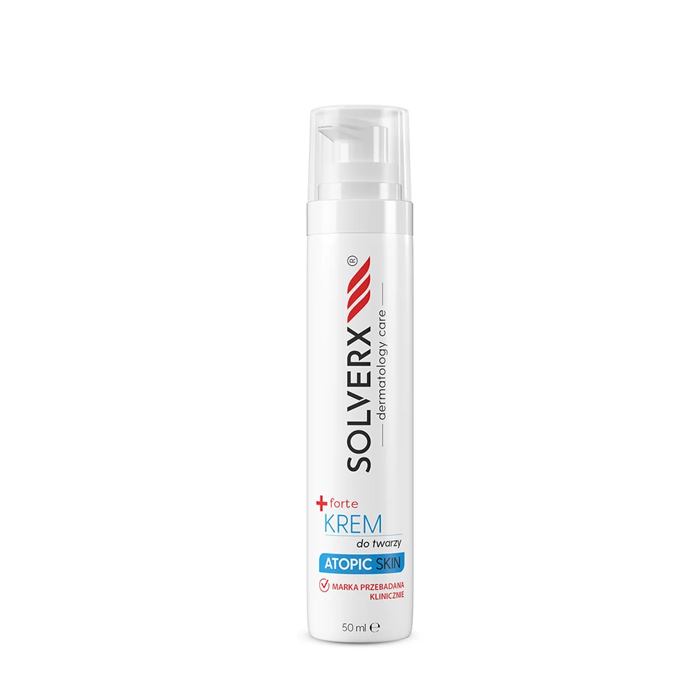 Solverx Atopic Skin Forte, krem do twarzy, 50 ml