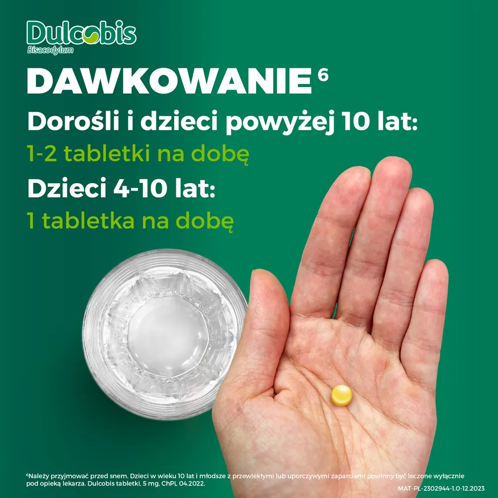 Dulcobis, 5 mg, 60 tabletek dojelitowych 